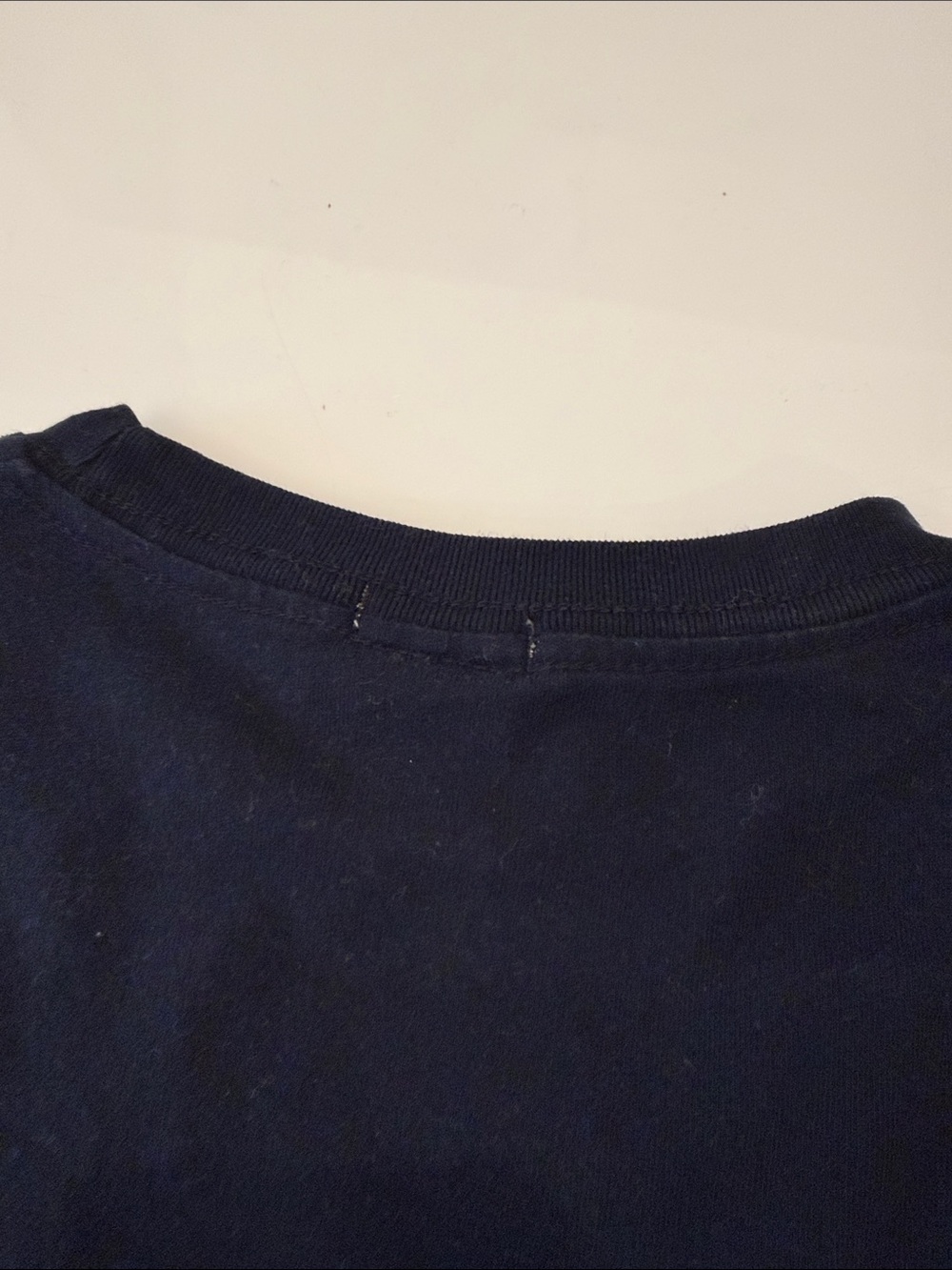 abercrombie kids Navy Long Sleeve Tee with Red Logo - Picture 9 of 13